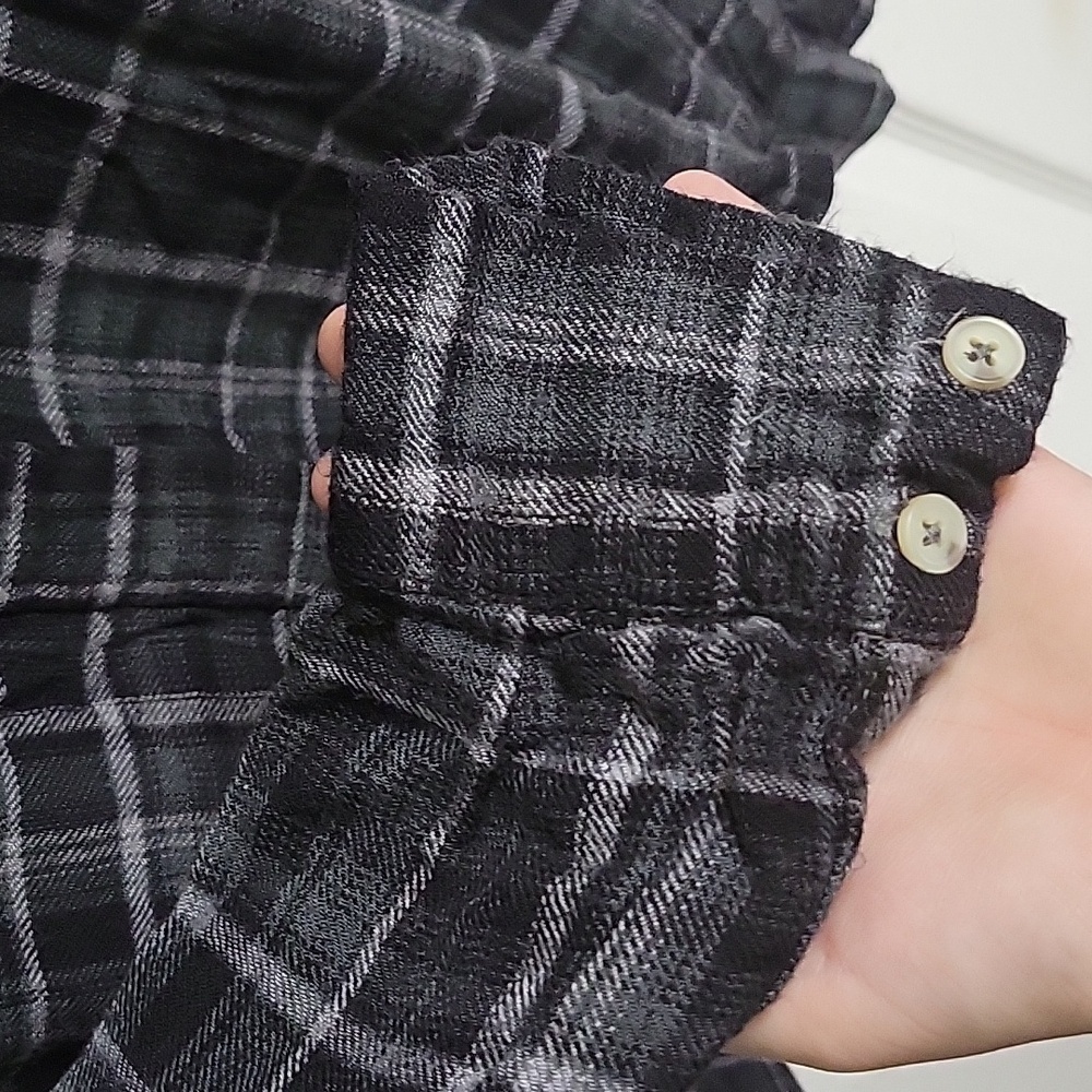 Bdg Super Soft Oversized Flannel Button Down Shir… - image 4